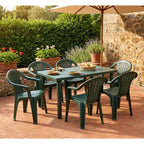 Sedie e tavolo da giardino in plastica - Set Sila