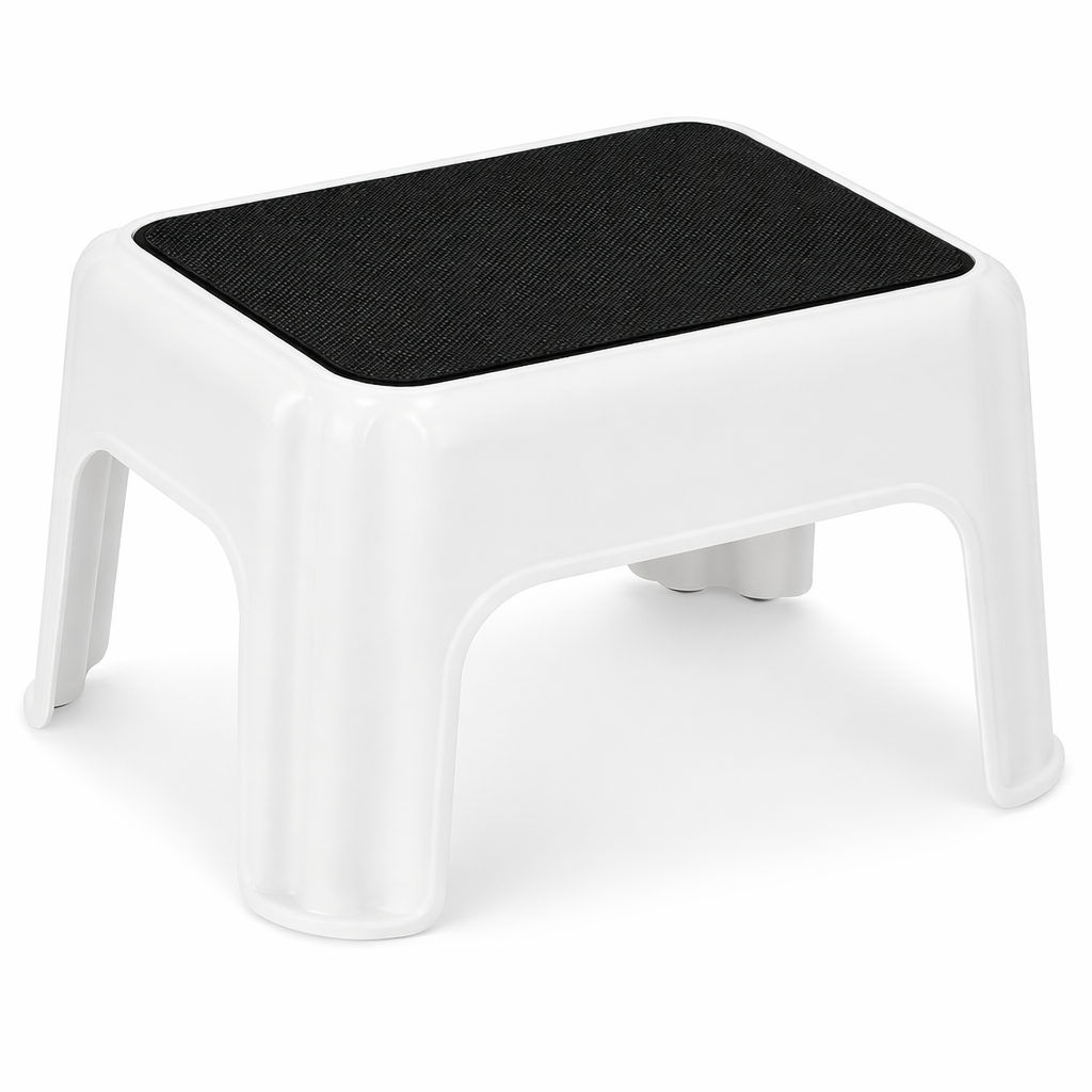Sgabello Antiscivolo Bagno e Cucina in Plastica