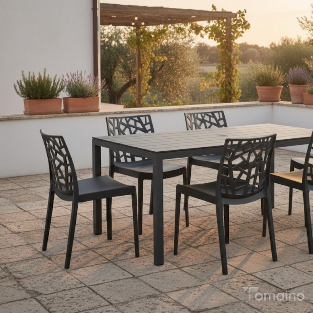 Sedia Matrix in plastica per interno ed esterno