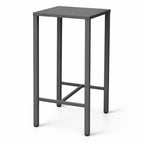 Tavolo Alto Iseo 70x70 in acciaio - Greenwood