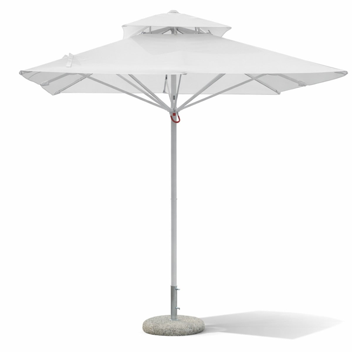 Ombrellone palo centrale 4x4 in alluminio Push Up - E5050