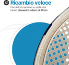 Sedile di ricambio per sedia Vienna rotondo