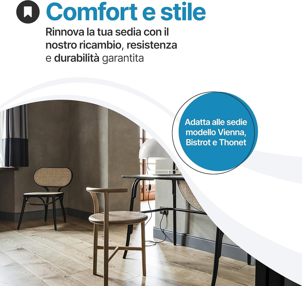 Sedile di ricambio per sedia Vienna rotondo