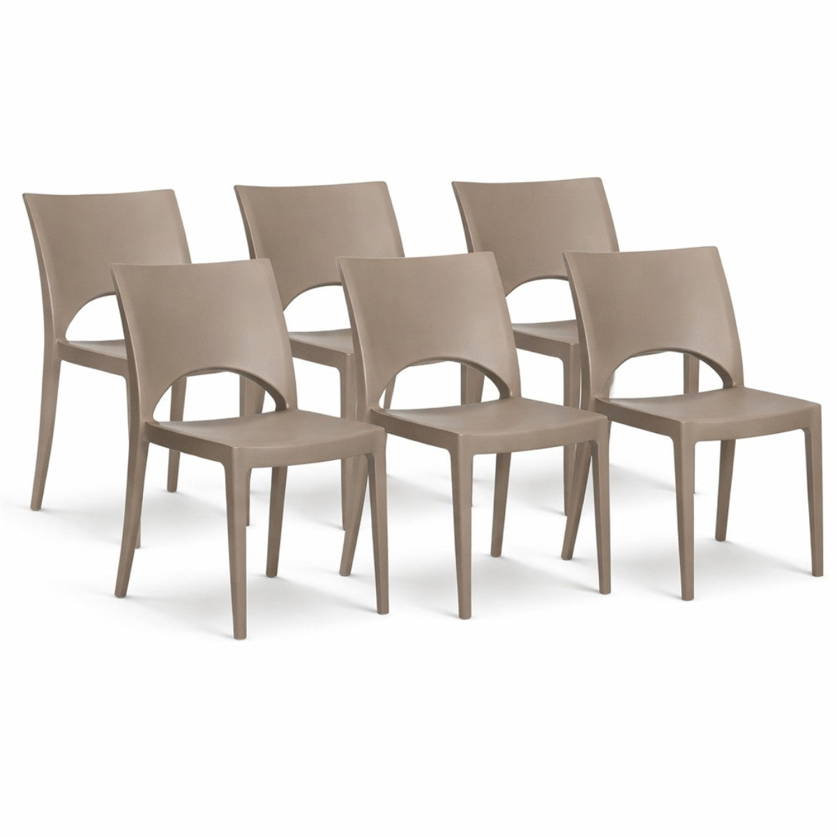 Sedia Paris per interno ed esterno in plastica