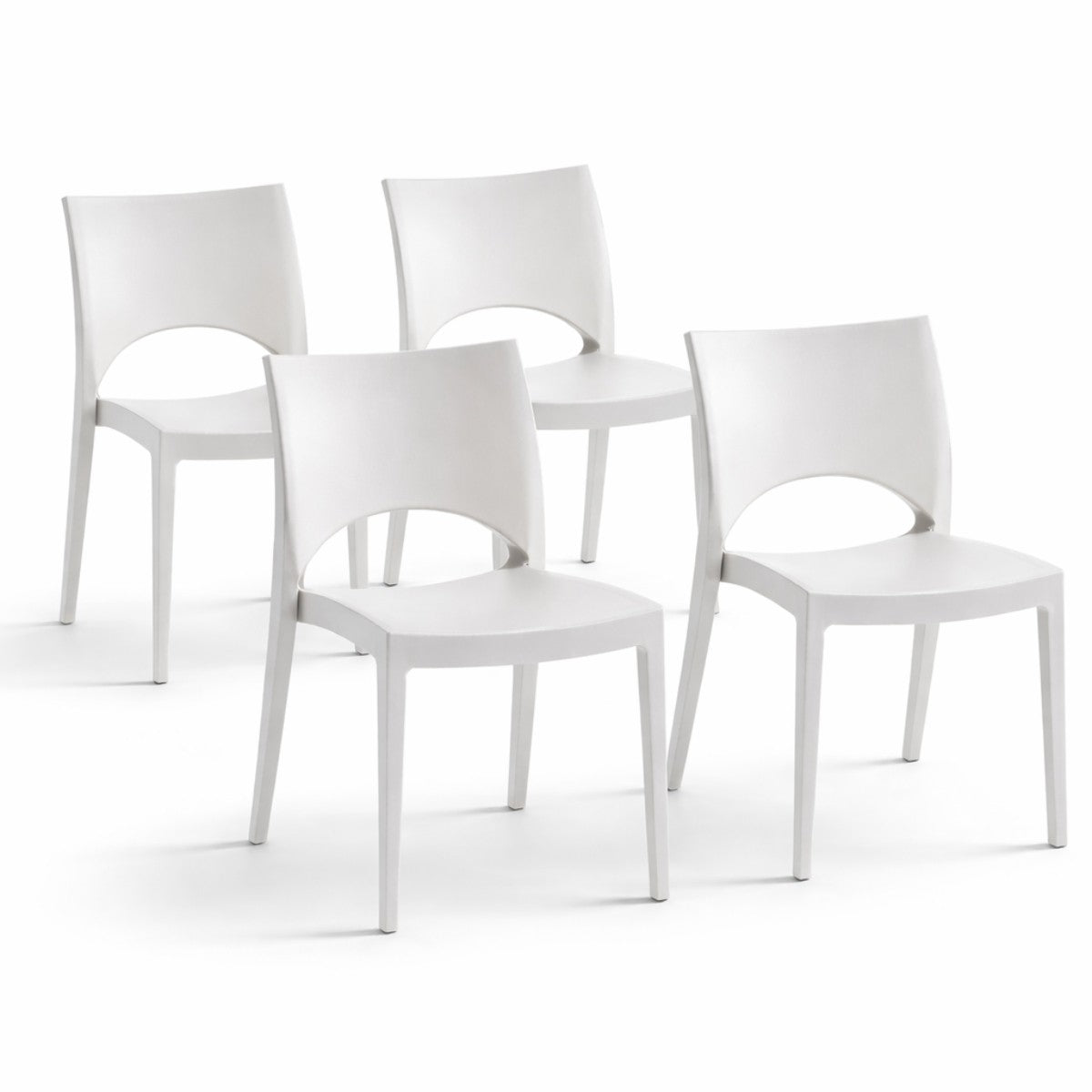 Sedia Paris per interno ed esterno in plastica
