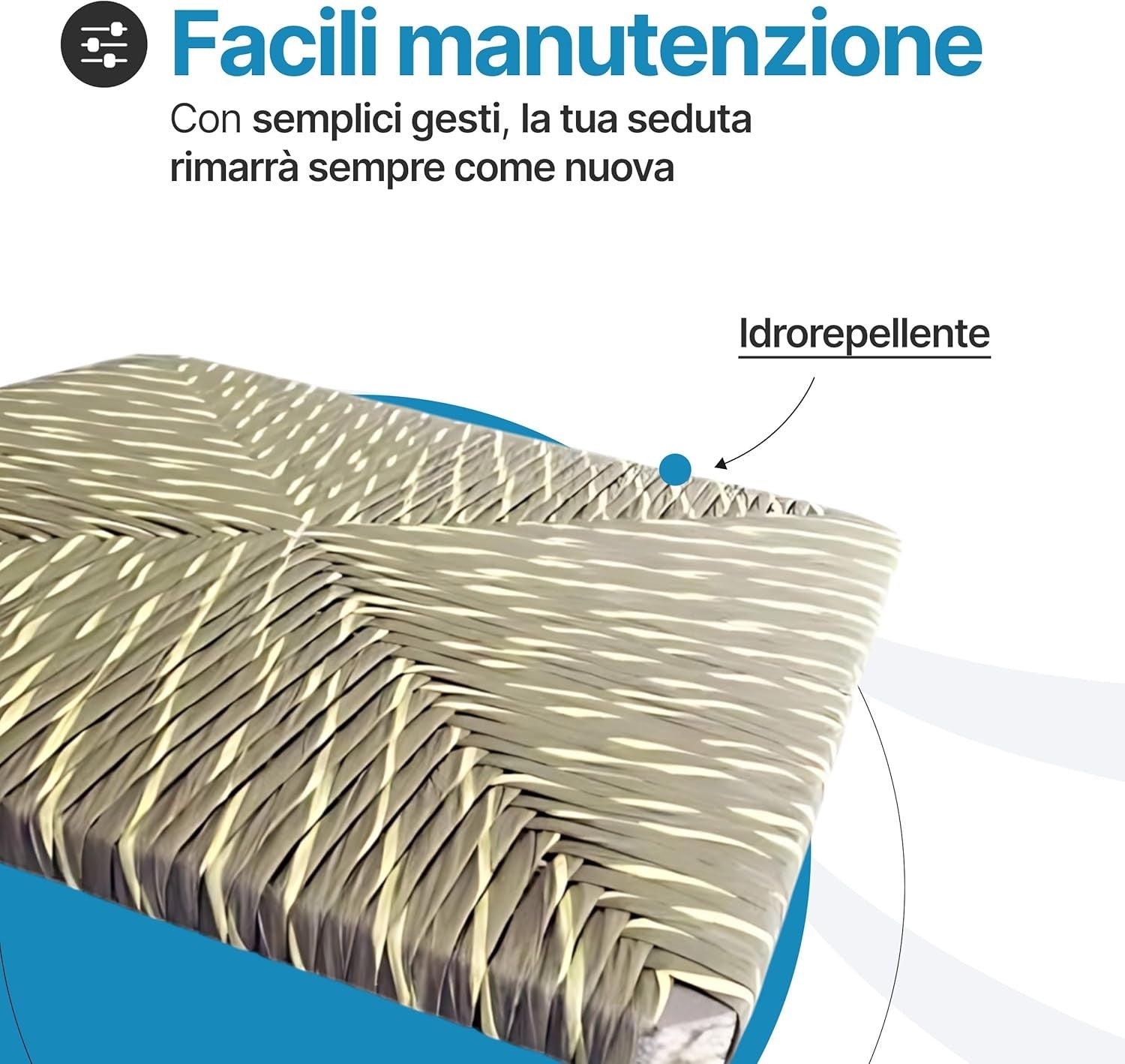 Sedile di ricambio per sedia Pisa 37×37