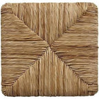 Sedile di ricambio per sedia modello Pisa, in paglia 37×37 cm