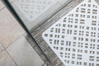 Tappeto doccia antiscivolo e antimuffa quadrato 54×54