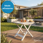 Tavolo in plastica pieghevole Tevere