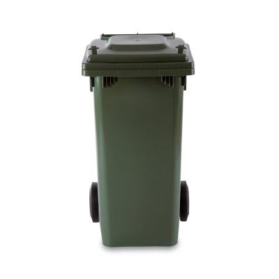 Bidone Contenitore MAX LT.120 con coperchio e ruote – GIGANPLAST