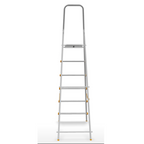 Scala in alluminio pieghevole 3 4 5 6 7 8 gradini