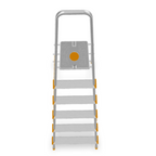 Scala in alluminio pieghevole 3 4 5 6 7 8 gradini