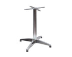 Basamento per piano tavolo bar - BA001 Alluminio