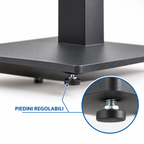 Piètement pour plateau de table de bar - BA005 acier