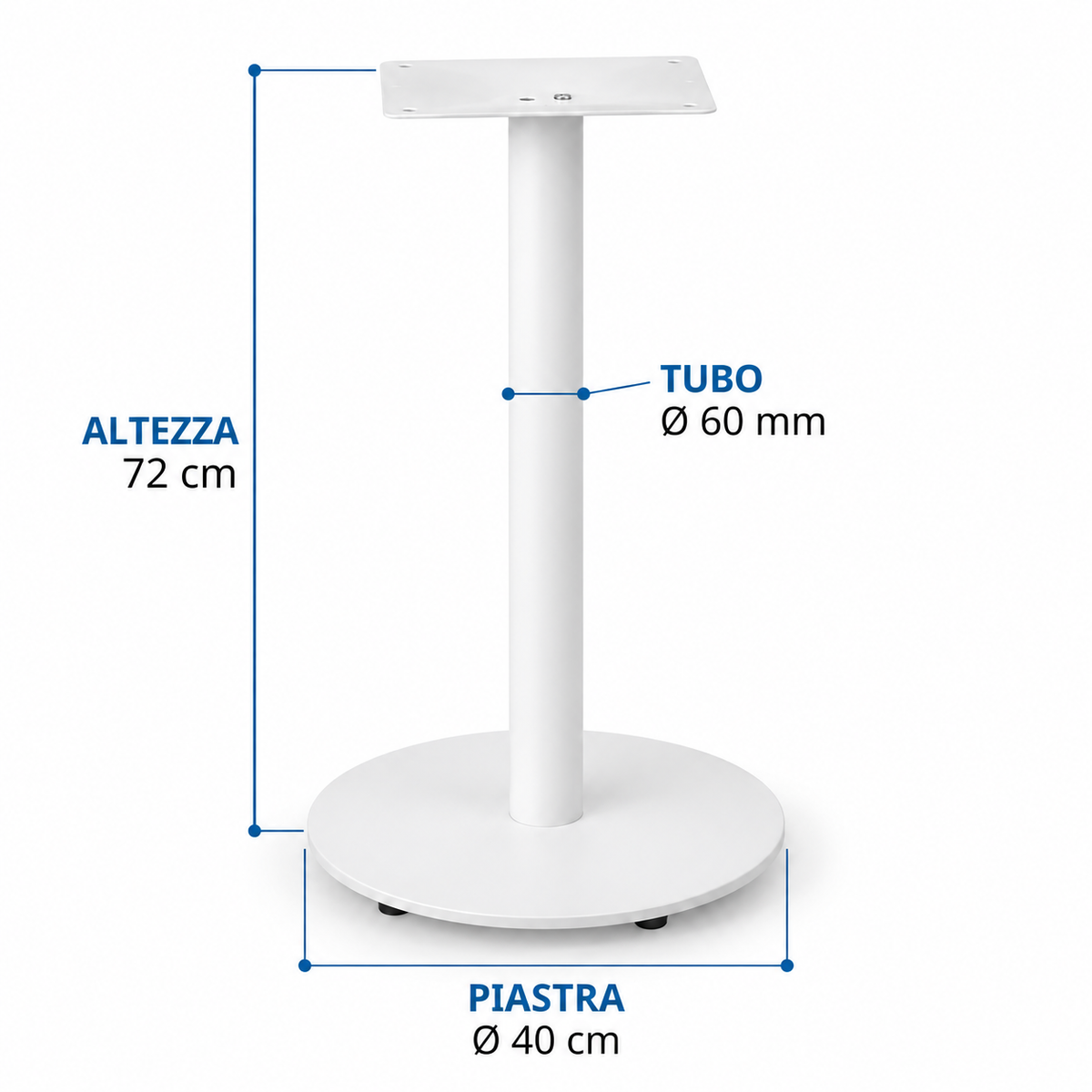 misure e caratteristiche base per tavolo bar