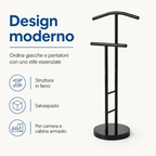 Indossatore Ambrogio Iron in Ferro – Servomuto Porta Abiti