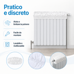 Copricalorifero lavabile e facile da montare su termosifone