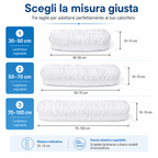 Misure copricalorifero 30 50 - 50 70 e 70 100 cm