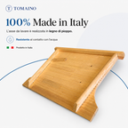 Asse da lavare in legno Made in Italy Danubio Tomaino in legno di pioppo