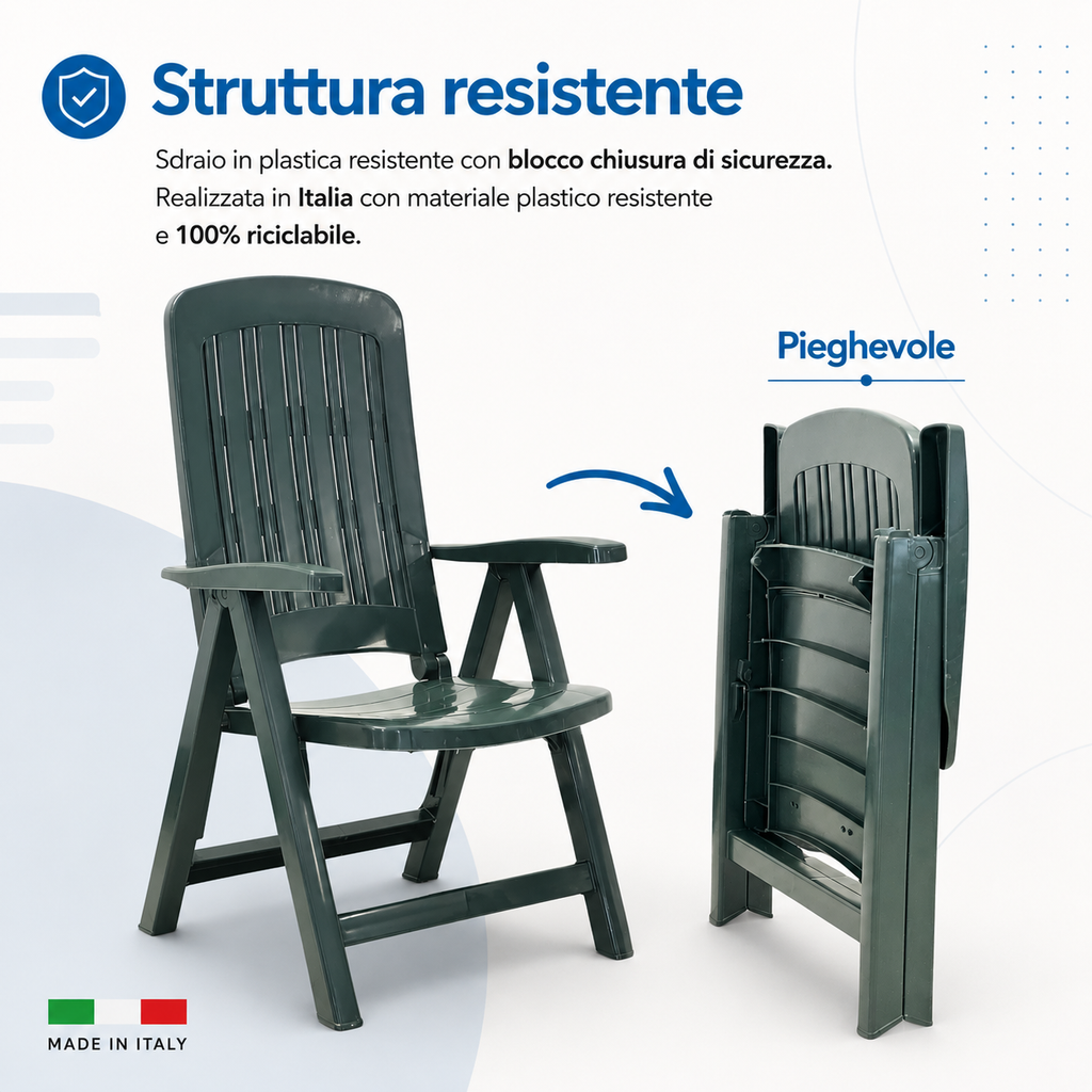 Sdraio Carmen struttura resistente 