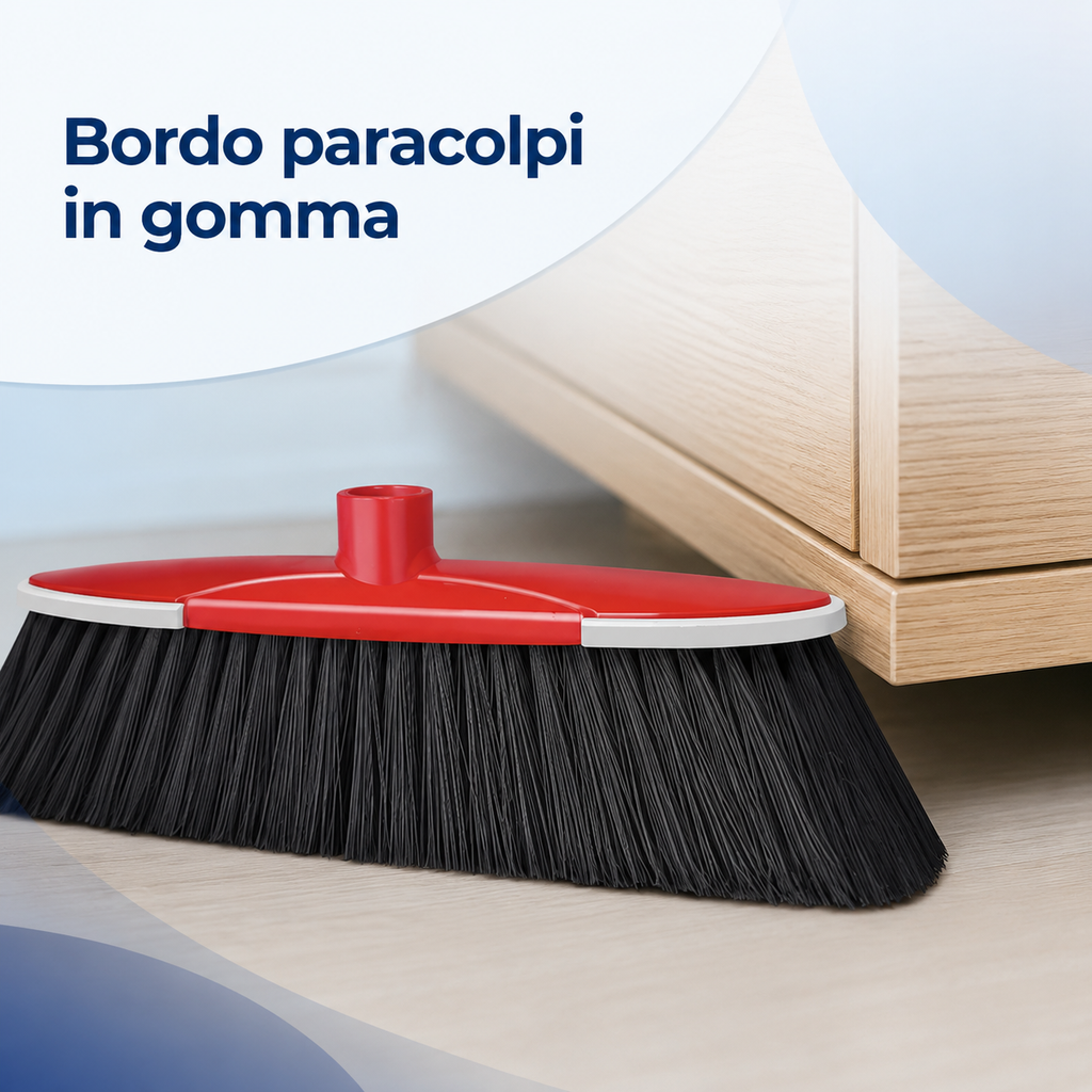 Scopa da interno Clio prodotta in Italia