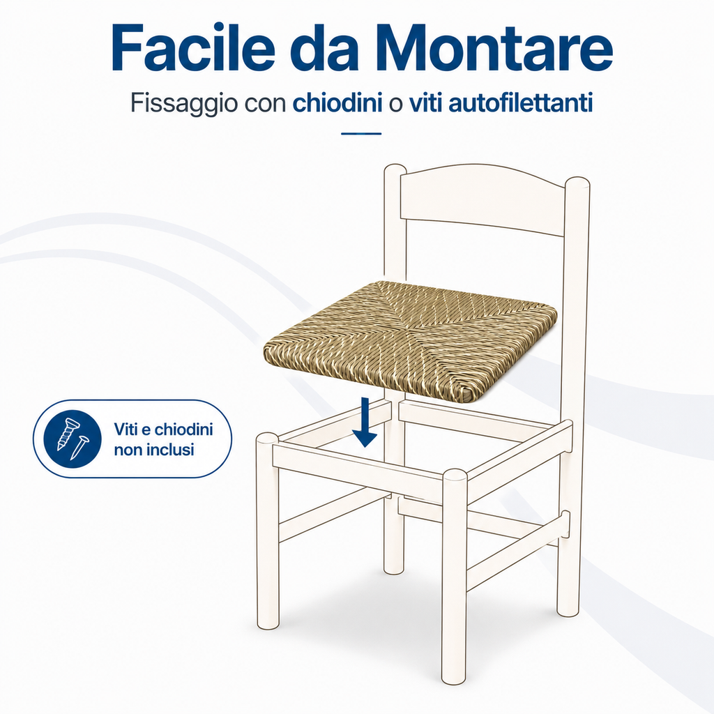 Assise de rechange pour chaise Pise 37×37