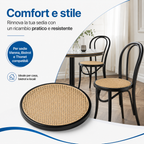 Assise de rechange ronde pour chaise Vienna