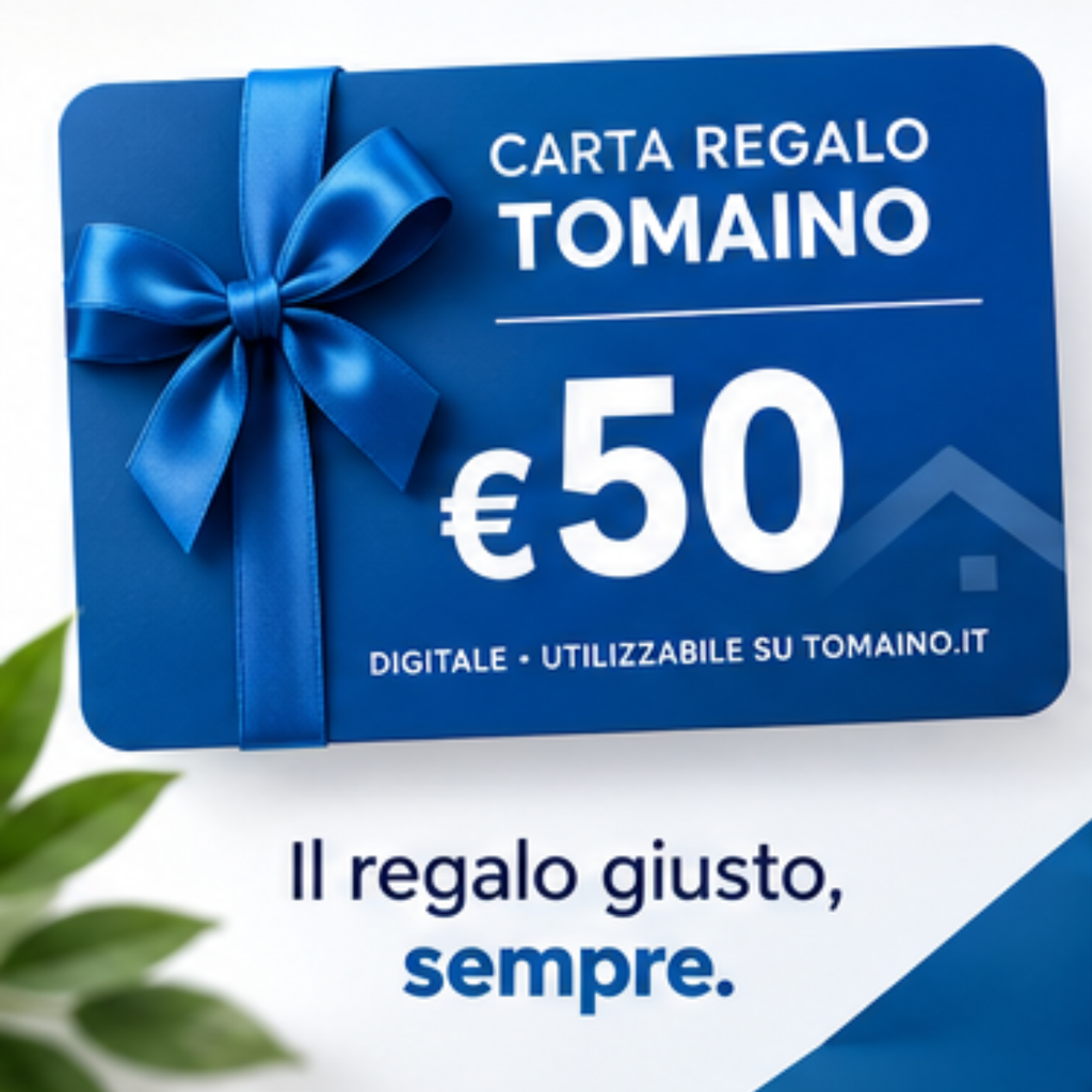 Carta Regalo Tomaino – Buono Regalo Digitale per Casa e Giardino
