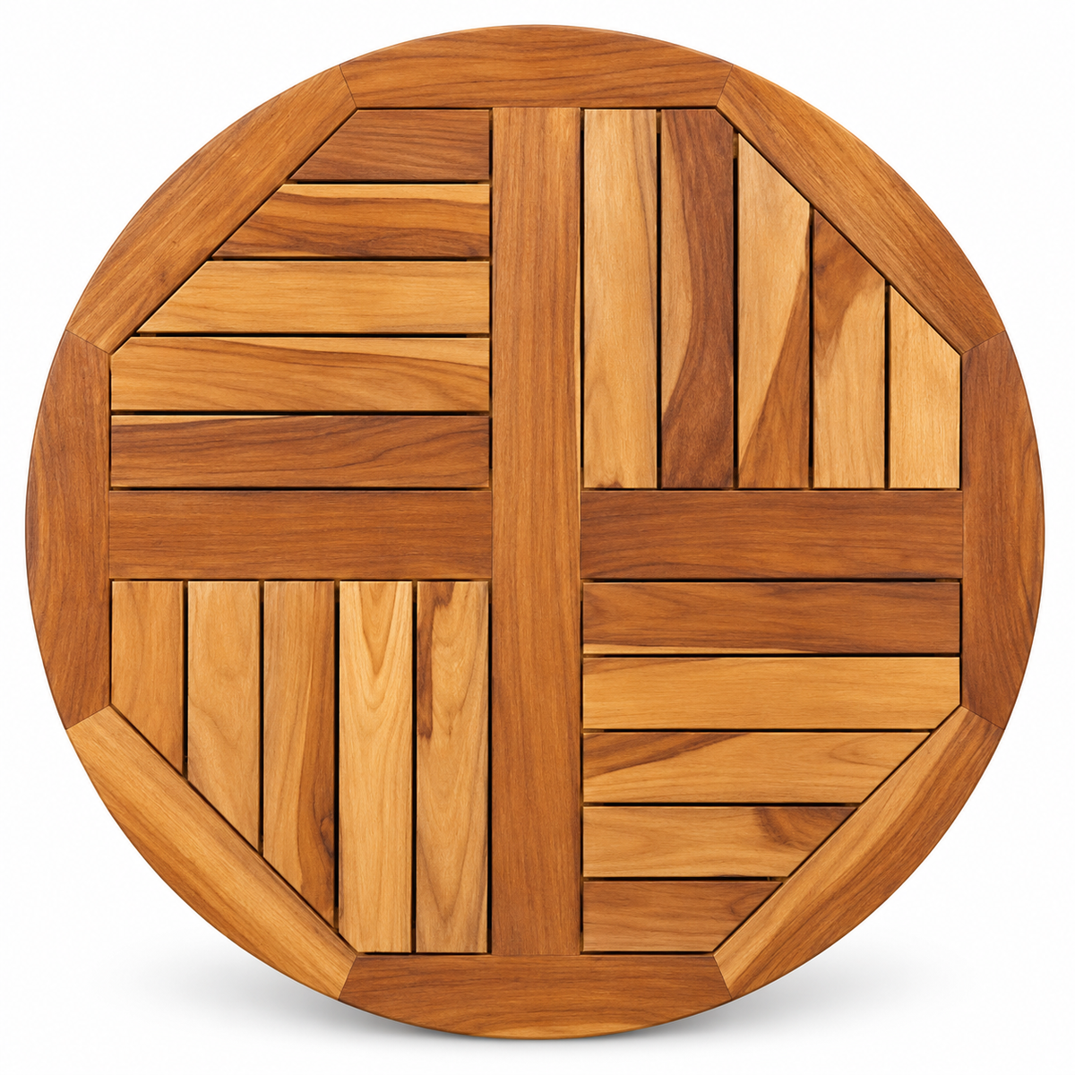 Piano in teak per basi contract - 3 misure