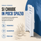 Sdraio Premier pieghevole reclinabile 5 posizioni