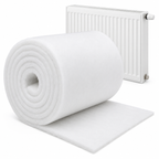 Filtro per termosifone in rotolo bianco da 20 metri con calorifero