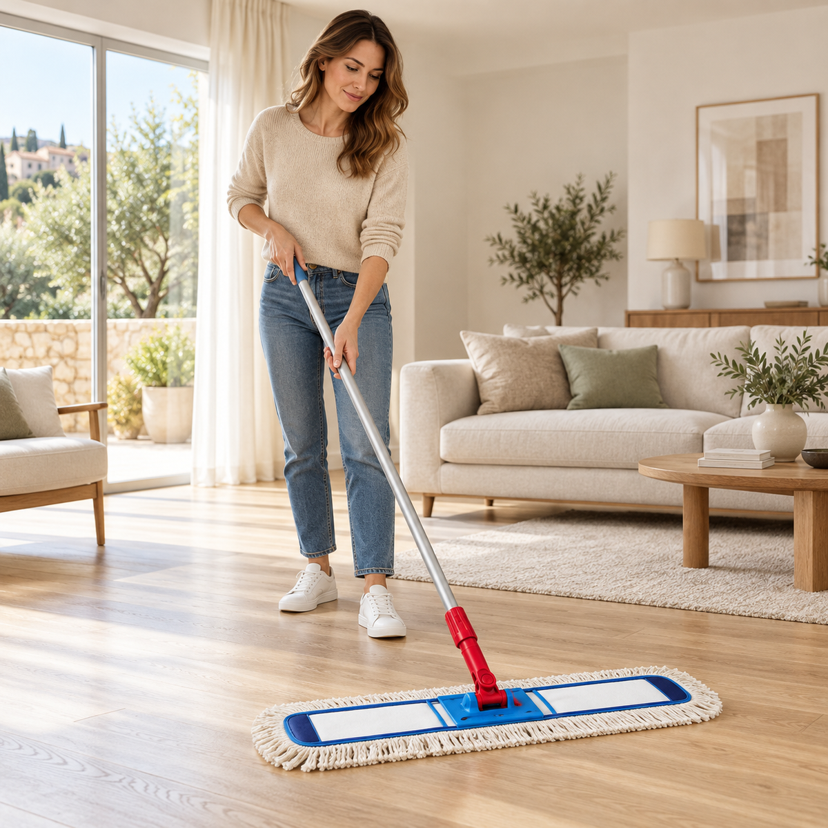 Scopa in Cotone Assorbi Polvere Gulliver La Briantina – 40 o 60 cm