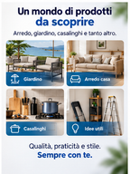 Carta Regalo Tomaino – Buono Regalo Digitale per Casa e Giardino