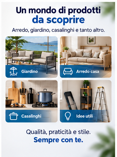 Carta Regalo Tomaino – Buono Regalo Digitale per Casa e Giardino