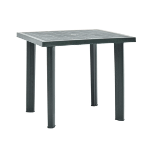 Tavolo da giardino in plastica quadrato Fiocco - IPAE-PROGARDEN