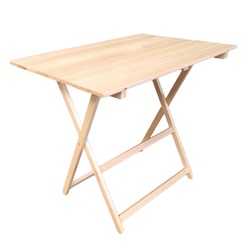 Tavolo pieghevole in legno 60x80 casa, giardino salva spazio