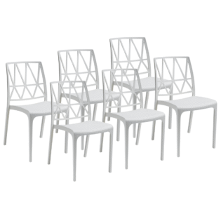 Sedia Bridge per Interno ed Esterno in Plastica