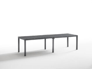 Tavolo Da Giardino Allungabile Chefren Tomaino Bica 439.4 King Double Dining Table Graphite